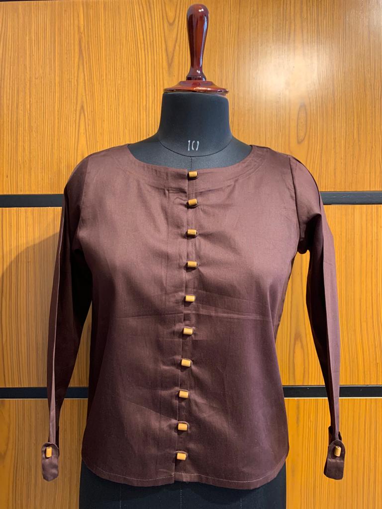 Handloom Check Boat Neck Kurti #suee #sewingtradition #handloom  #kannurhandloom #acidfree #cotton #boatn… | Cotton kurti designs, Kurta  designs women, Kurti designs
